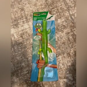 Squishy Stretchy Green Lizard Toy-NWT